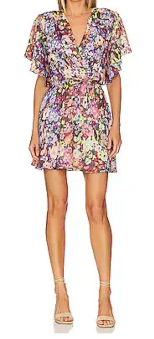Amanda Uprichard Lucretia Mini Dress in Zahra Fleur Size XS thumbnail 1