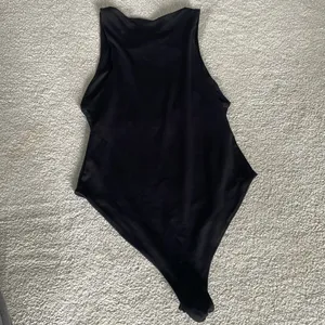 Stunning Used / Worn Black Zara Slinky Sleeveless Bodysuit thumbnail 6
