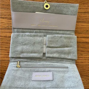 Katie loxton Jewellery Roll in off white thumbnail 2