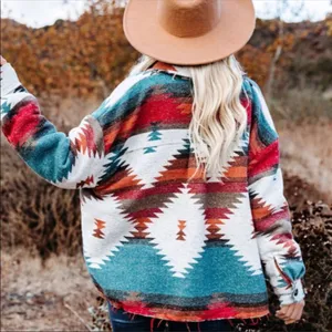 New ! Aztec Yellowstone Distressed Flannel nwot thumbnail 2