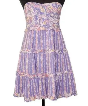 NWOT Altar’d State Strapless Mini Dress thumbnail 1