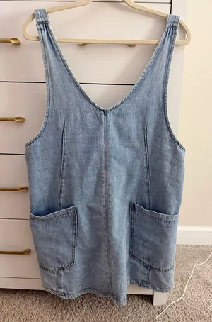 Boutique Zenana Denim Dress thumbnail 1