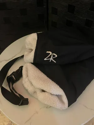 Zero Restriction Hyperwarm Logo Adult Black Hand Warmer Belted Thermal Fleece thumbnail 2