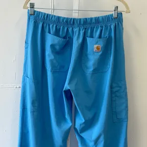 Carhartt Petite Force Modern Fit Straight Leg Scrub Pants‎ Royal Blue Medium thumbnail 5