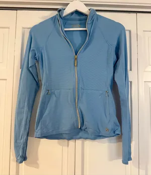 Lilly Pulitzer luxletic kapri striped zip up hoodie size xxs thumbnail 2