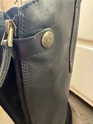 Sam Edelman Black Leather Tall Riding Boots thumbnail 5