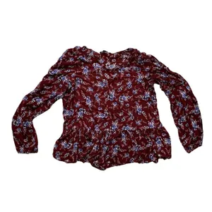 American Eagle Outfitters Floral Flowy Top Size S thumbnail 2