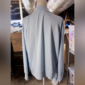 Calvin Klein new with tag light baby blue shirt top super soft stretchy active thumbnail 3