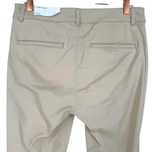 NWT LOFT Women’s 2023 Mid Rise Skinny Ankle Pants Light‎ Khaki Size 4 Preppy thumbnail 8