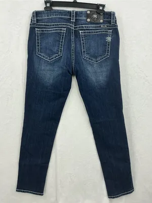 Miss Me Mid-Rise Skinny Jeans in Indigo Wash 848 thumbnail 7