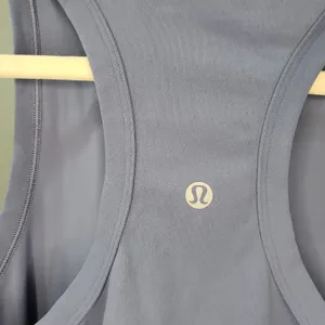 Lululemon Align Waist-Length Racerback Tank Blue thumbnail 3