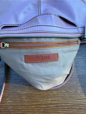 HOBO Sable Pink Genuine Leather Convertible Crossbody Top Handle Satchel Bag thumbnail 11