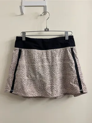 Lululemon Pace Rival II Skirt Dottie Dash Grain Size 4 Tall thumbnail 3
