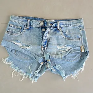 One Teaspoon Bandits Distressed High Rise Women Shorts thumbnail 2