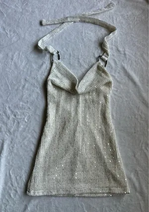 Outcast Clothing Novela Mini Dress White thumbnail 3