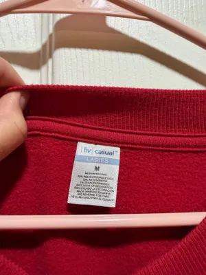 Alabama Sweatshirt Red Size M thumbnail 2