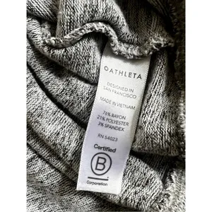 Athleta Gray Sweatshirt Top Size S thumbnail 6