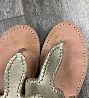 Jack Rogers Gold Sandals thumbnail 7