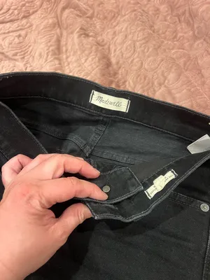 Madewell 27 Women's Black Vintage Flare Jeans thumbnail 3