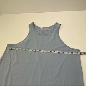 Zella Athletic Dress Sleeveless Athleisure Womens Size‎ Medium Light Blue *FLAWS thumbnail 9