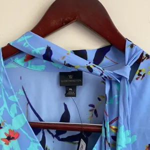 Worthington Women’s Sleeveless Blouse Size XL thumbnail 5