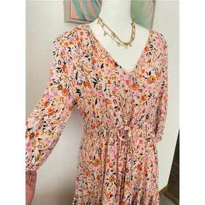 Petal + Pup Kelda Midi Maxi Floral Dress in Size Large thumbnail 3