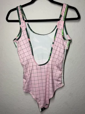 NWT Farm Rio x Adidas Tropical One Piece Bodysuit Size Medium thumbnail 4