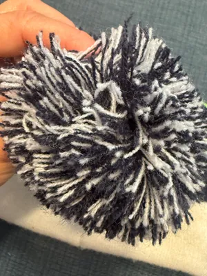NFL New Era Seattle Seahawks Pom Beanie - Navy, Lime & White Football thumbnail 8