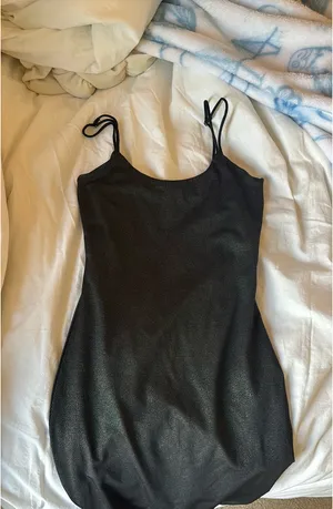 Lucy in the Sky Black Mini Dress Bodycon thumbnail 3
