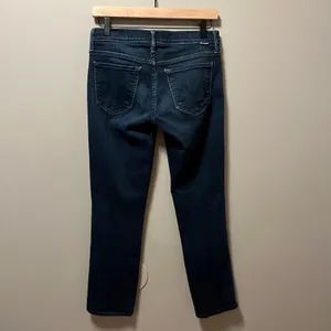 Mother The Rascal Cuff Meet Me at Midnight Jeans Women's 26 Dark‎ Wash Denim thumbnail 5