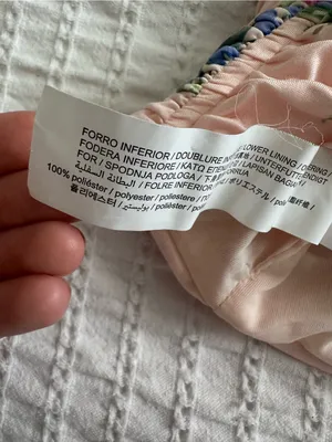 ZARA - Mini halter top with flowers NWT thumbnail 4