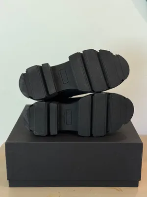 ALOHAS Bernice Black Leather Ankle Boots Size EU 38 (size 7/7.5) thumbnail 7