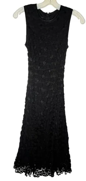 Vintage Harold's Black Lace Dress thumbnail 1