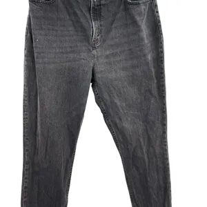 Abercrombie Curve Love Jeans Ultra High Rise 90s‎ Straight Black Size 34 18R thumbnail 6