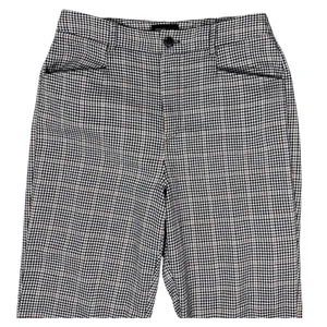URBAN OUTFITTERS Houndstooth Plaid Cropped Pants thumbnail 4