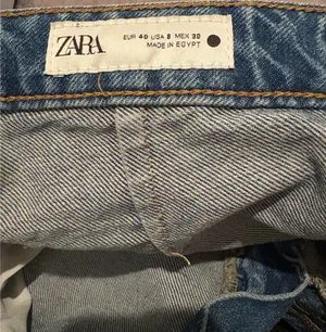 ZARA Jeans Mid-Rise Straight Leg Denim thumbnail 5