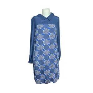 Boden Highbury‎ Peter Pan Collar Dress Navy Blue Size US 6 thumbnail 3