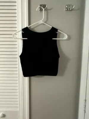 Aerie Ribbed Tank Crop thumbnail 2