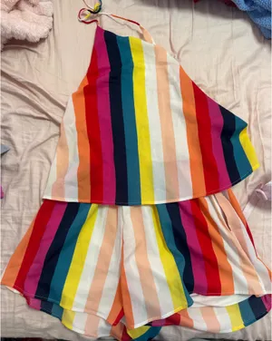 Listicle Romper Striped thumbnail 1