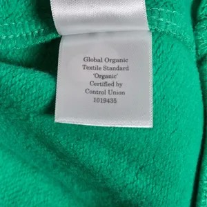 Everlane Organic Cotton Full Zip Hoodie Bright Jade Green Size Small‎ Cropped thumbnail 7