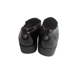 ANNE KLEIN Black Patent Dress Wedges Loafers Size 6.5 thumbnail 6