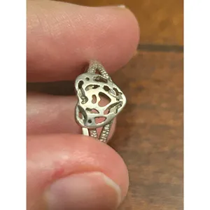 ring band 925 sterling silver size 6 1.17g g37 thumbnail 5