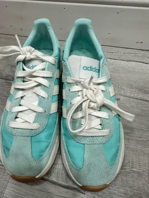 Teal Adidas Shoes thumbnail 1