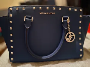 Blue Michael Kors purse thumbnail 1