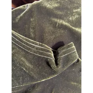Jonathan Martin Dress Juniors 9 Green Velvet Mini Shift VTG 90s Grunge USA Glam thumbnail 11