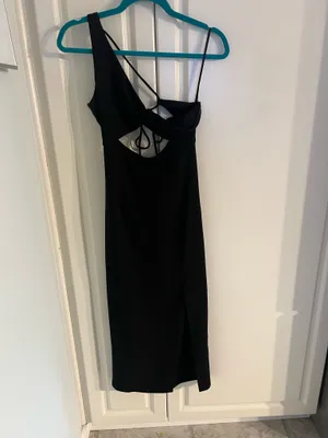 Hello Molly One Shoulder Mini Dress thumbnail 4