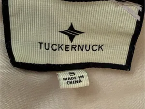 Tuckernuck Tan Crochet Sofía Shirt Size Small thumbnail 5