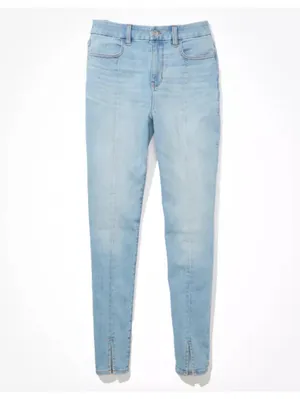 (C151) American Eagle Next Level Stretch Curvy High-Waisted Jegging Women's 4 thumbnail 4