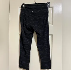 Lululemon Athletic Black Camo Leggings  thumbnail 3
