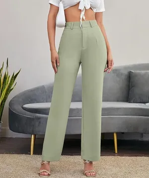 Sage green pants Size M thumbnail 1